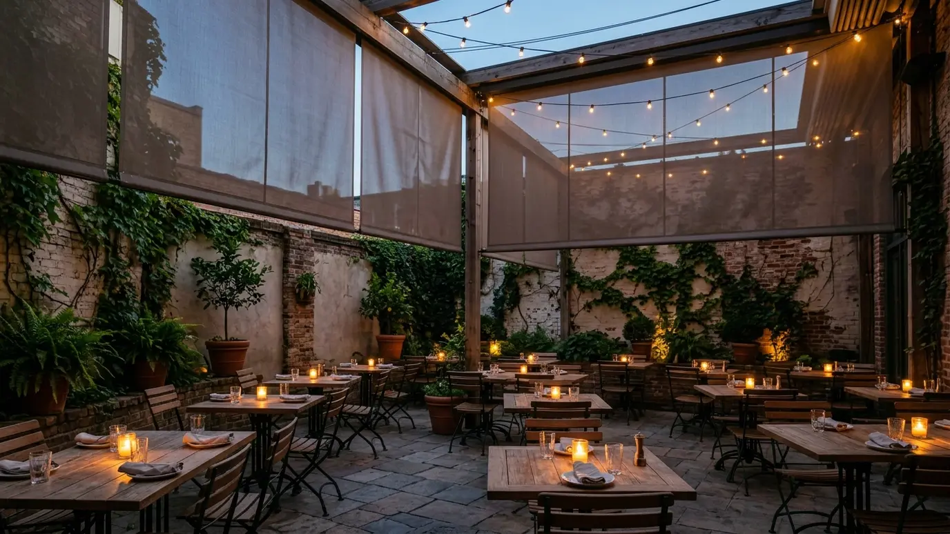 Commercial Patio Screens: A Guide for Restaurants and Venues