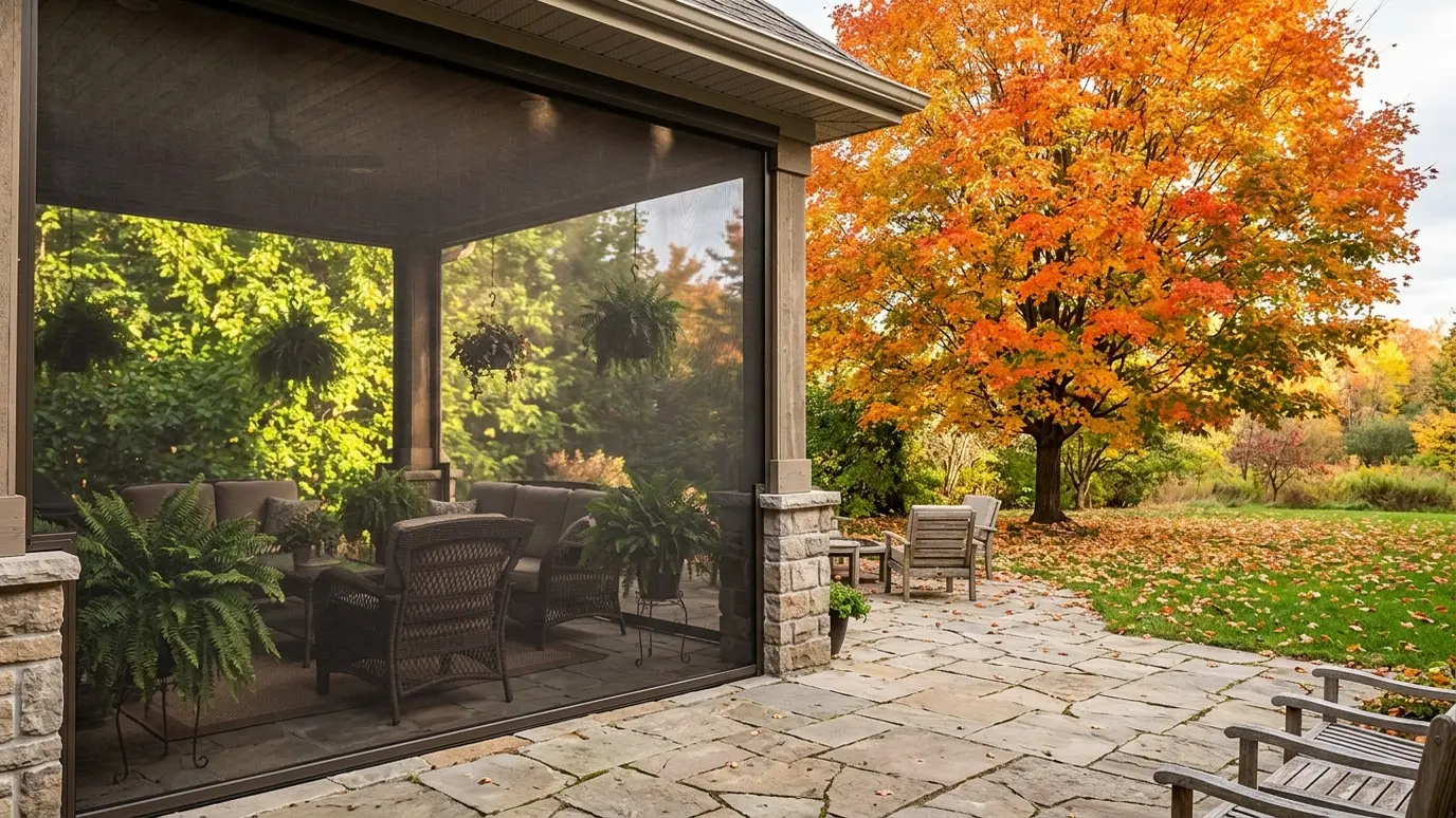 Using Patio Screens Through the Tennessee Seasons