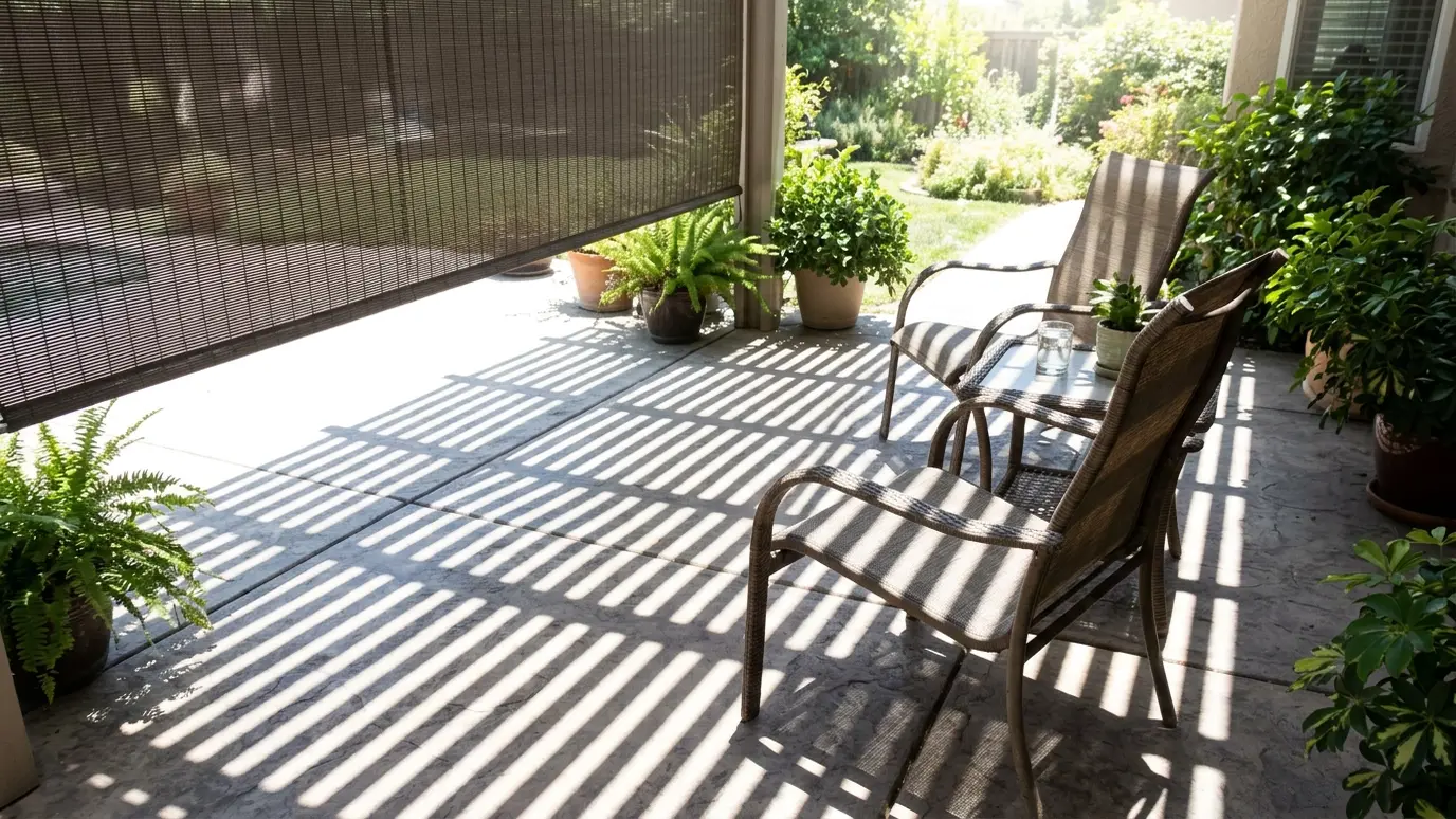How to Control Sun and Glare on Your Patio