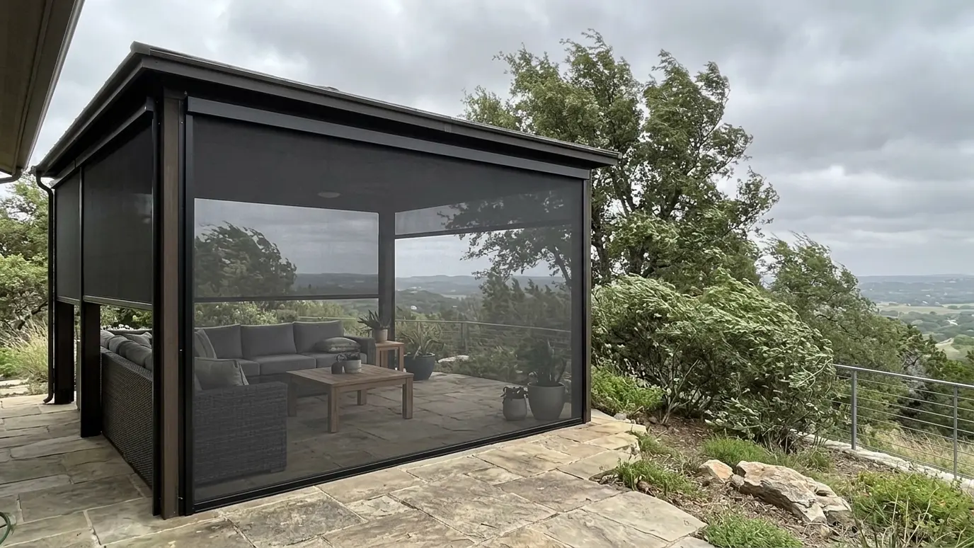 Patio Screens for Windy Lots explained for Nashville and Middle Tennessee
