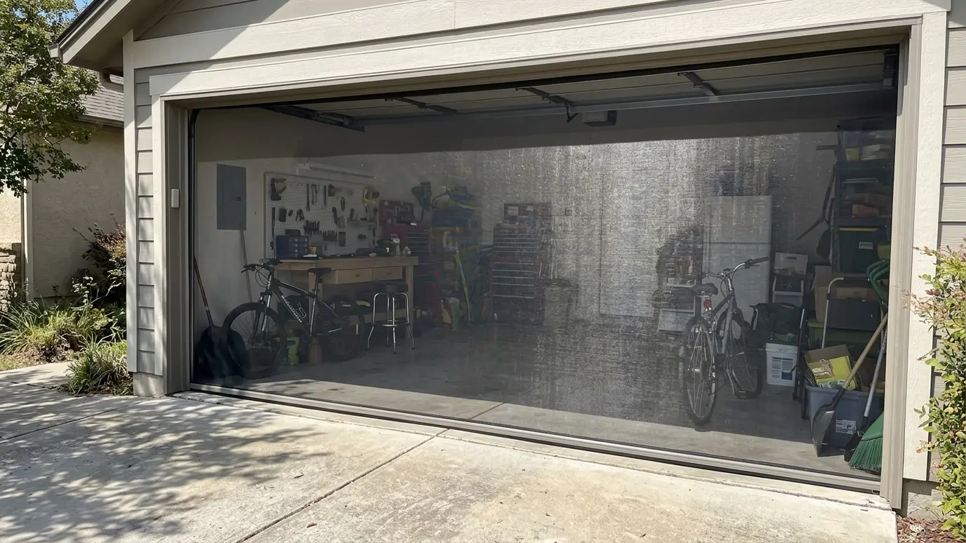 Garage and Workshop Door Screens in Nashville and Middle Tennessee