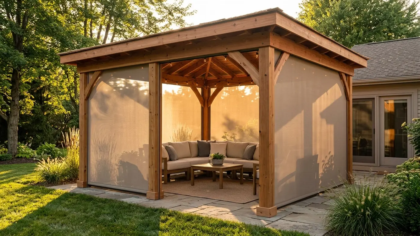 Pergola and Pavilion Screens in Nashville and Middle Tennessee