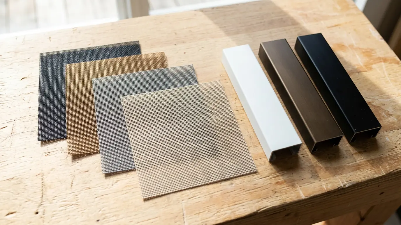 Screen Colors and Frame Finishes in Nashville and Middle Tennessee
